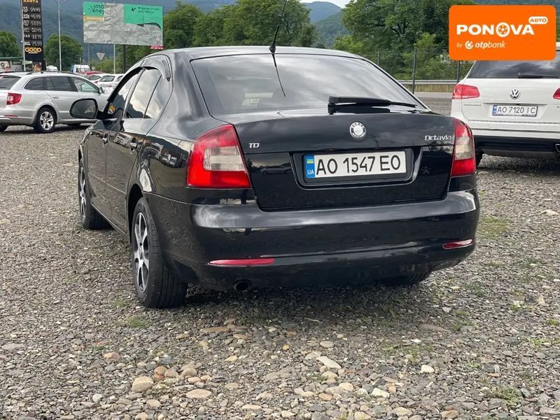 Skoda Octavia, 2010 р., Дизель, 261 тис. км, Седан, Чорний, Хуст AT-10406344 фото