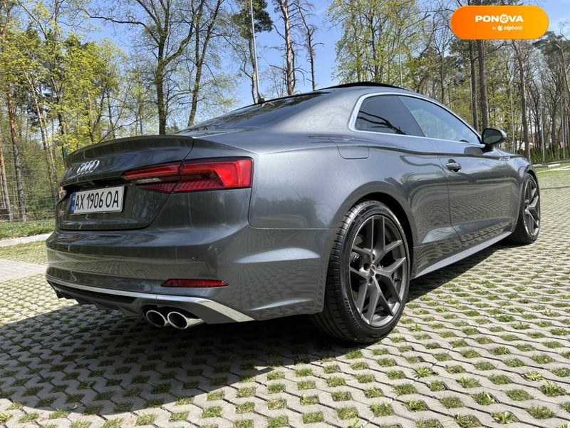 Audi S5, 2017, Бензин, 3 л., 45 тыс. км, Купе, Серый, Киев 45691 фото