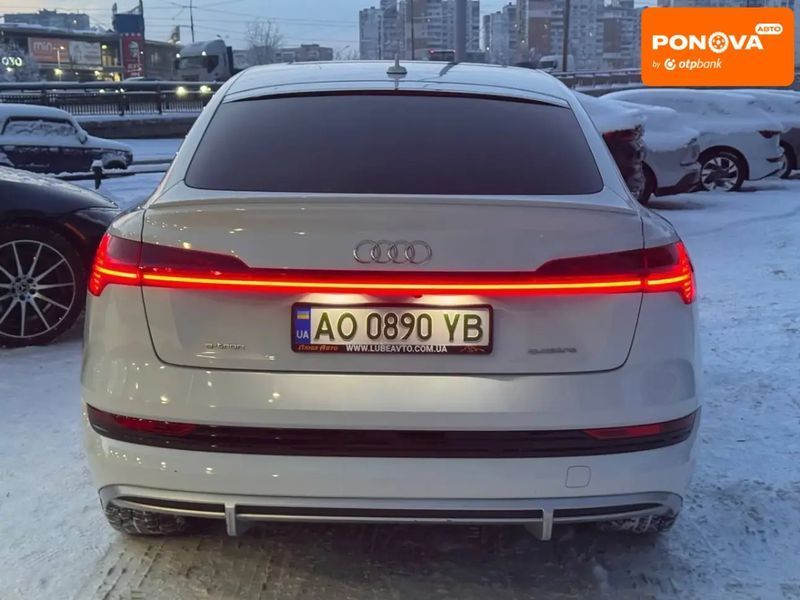 Audi e-tron, 2022 р., Електро, 80 тис. км, Позашляховик / Кросовер, Білий, Київ AT-10410526 фото