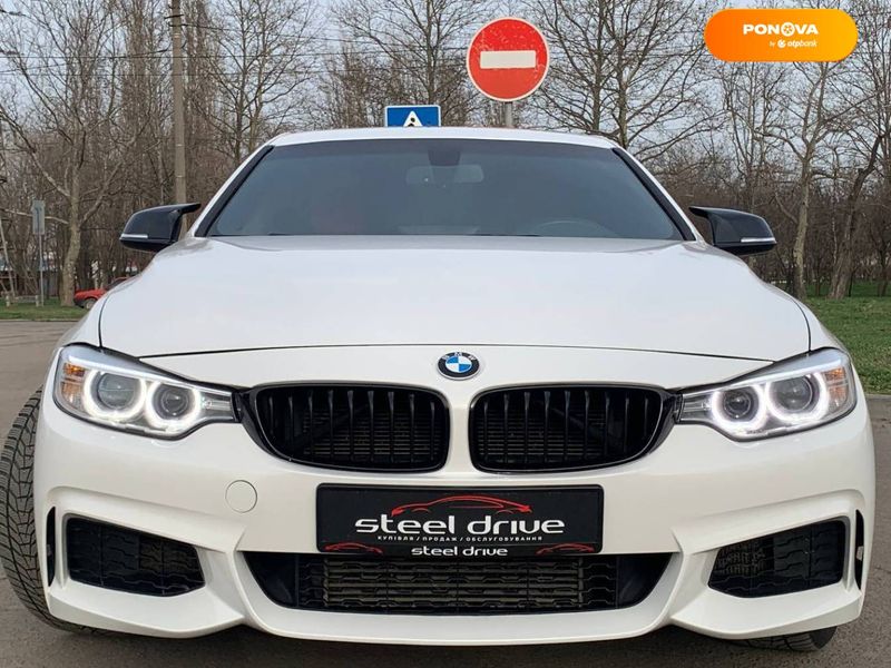 BMW 4 Series Gran Coupe, 2014, Бензин, 2 л., 192 тыс. км, Купе, Белый, Николаев 32371 фото