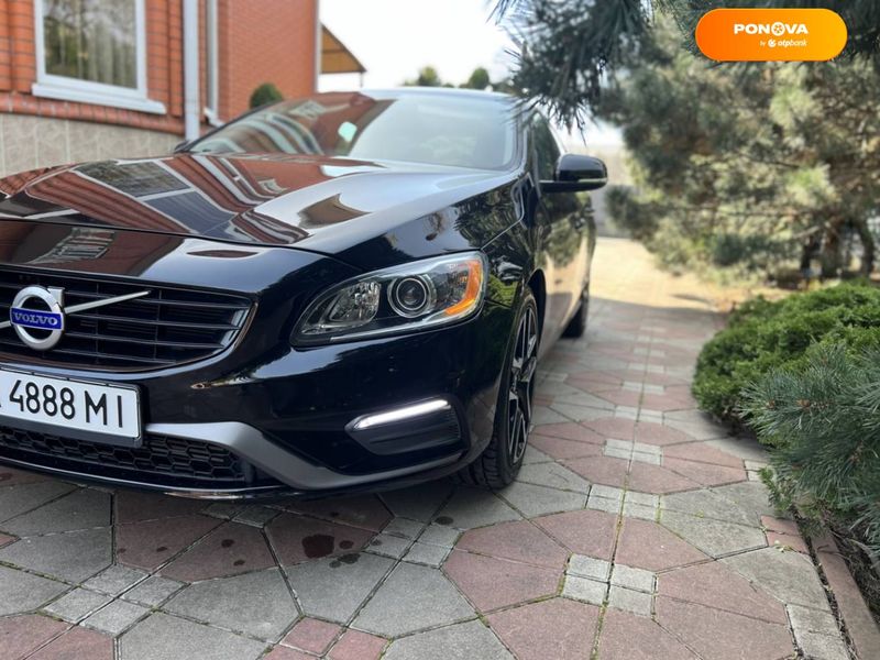 Volvo S60, 2016, Бензин, 2 л., 124 тис. км, Седан, Чорний, Київ Cars-Pr-65016 фото