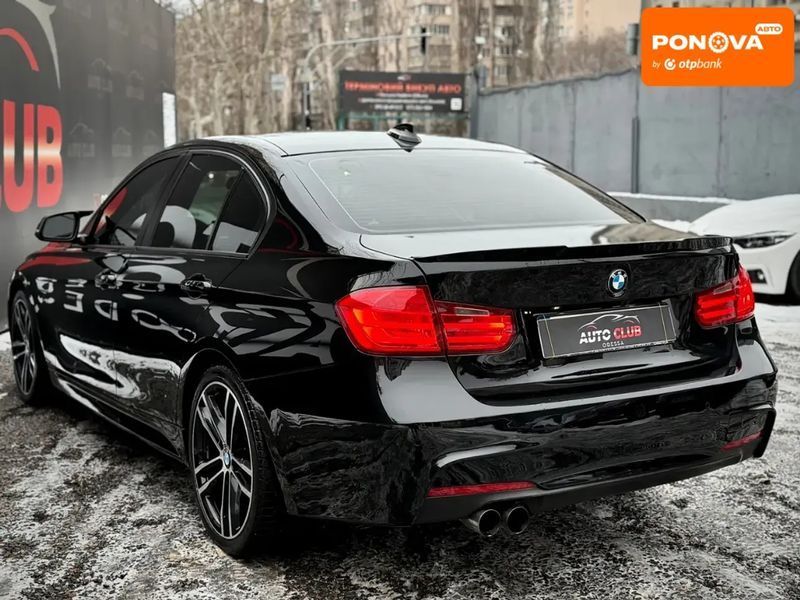 BMW 3 Series, 2013 р., Бензин, 215 тис. км, Седан, Чорний, Одеса AT-10409104 фото