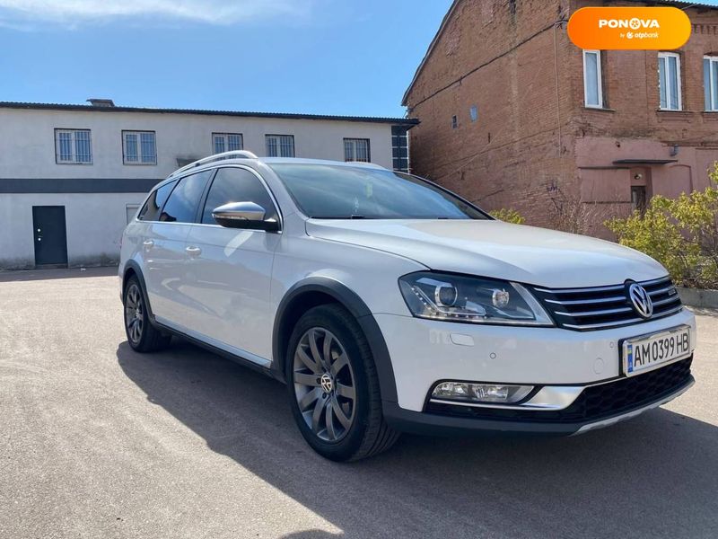 Volkswagen Passat Alltrack, 2012, Дизель, 2 л., 270 тыс. км, Универсал, Белый, Бердичев Cars-Pr-67968 фото