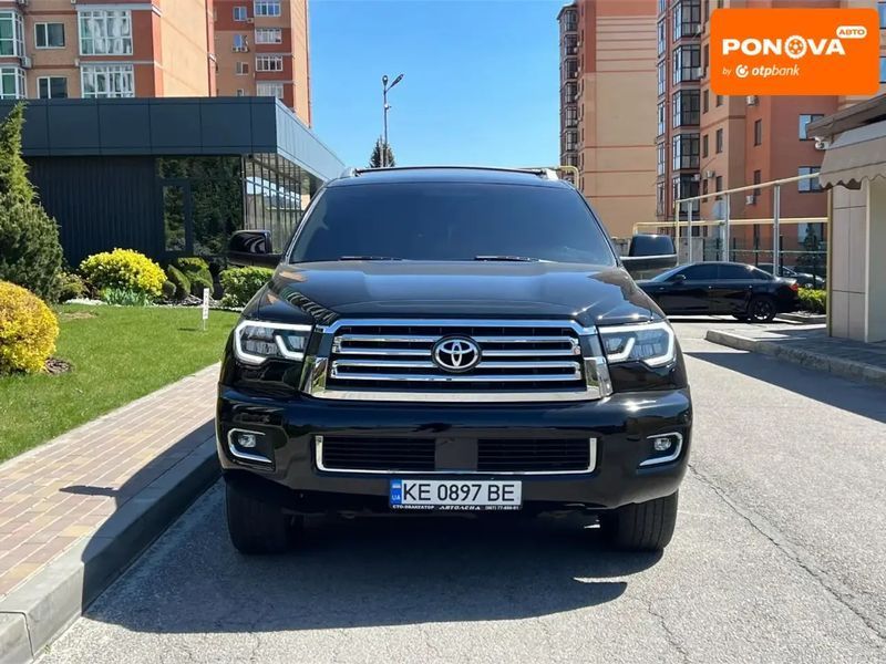 Toyota Sequoia, 2008 р., Газ пропан-бутан / Бензин, 123 тис. км, Позашляховик / Кросовер, Чорний, Дніпро (Дніпропетровськ) AT-10418170 фото