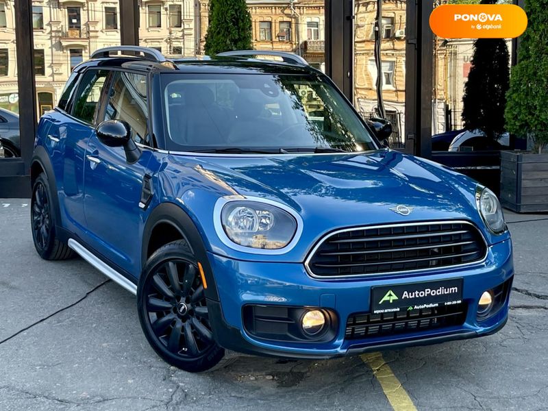 MINI Countryman, 2018, Бензин, 1.5 л., 27 тыс. км, Хетчбек, Синий, Киев 107395 фото