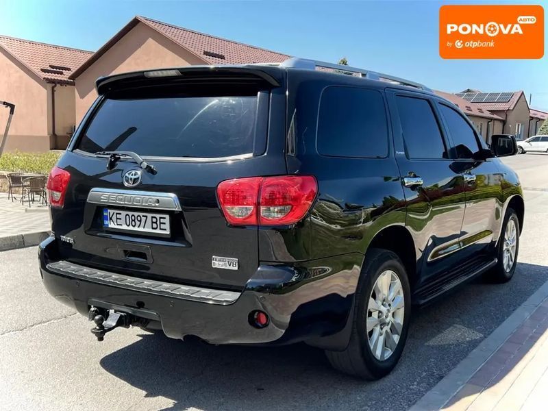 Toyota Sequoia, 2008 р., Газ пропан-бутан / Бензин, 123 тис. км, Позашляховик / Кросовер, Чорний, Дніпро (Дніпропетровськ) AT-10418170 фото