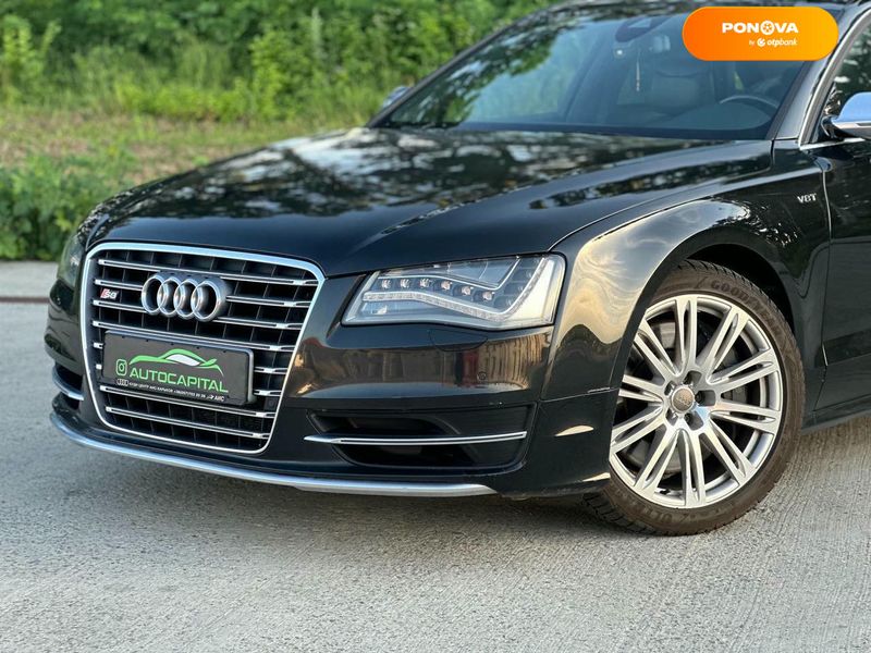 Audi S8, 2013, Бензин, 3.99 л., 147 тис. км, Седан, Чорний, Київ 115713 фото