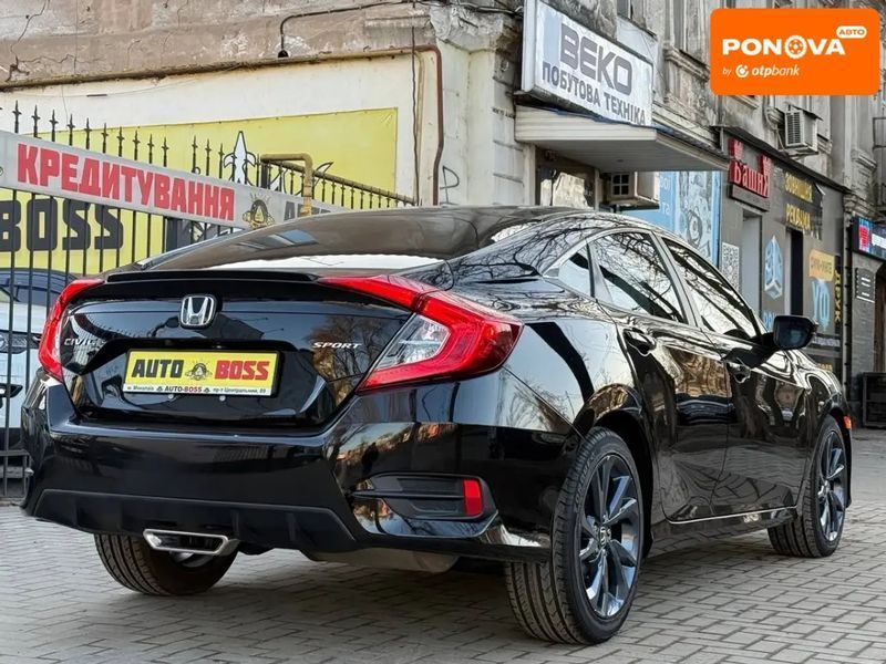 Honda Civic, 2020 г., Бензин, 83 тыс. км, Седан, Чорный, Николаев AT-10415871 фото