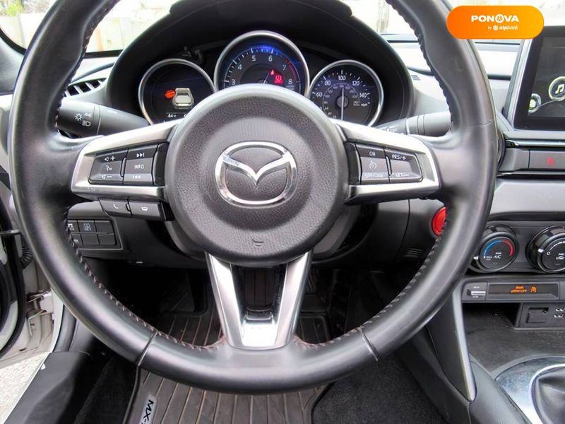 Mazda MX-5, 2017, Бензин, 2 л., 75 тис. км, Родстер, Білий, Київ Cars-EU-US-KR-48572 фото