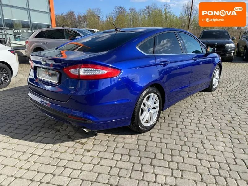Ford Fusion, 2015 р., Бензин, 191 тис. км, Седан, Синій, Львів AT-10400918 фото