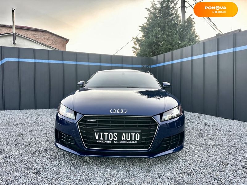 Audi TT, 2016, Бензин, 1.98 л., 128 тис. км, Купе, Синій, Луцьк 98352 фото