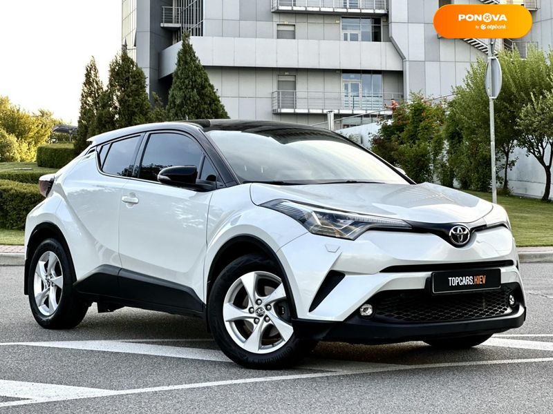 Toyota C-HR, 2017, Бензин, 1.2 л., 92 тис. км, Позашляховик / Кросовер, Білий, Київ 102198 фото