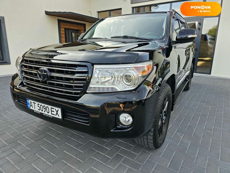 Toyota Land Cruiser, 2008, Дизель, 4.46 л., 276 тис. км, Позашляховик / Кросовер, Чорний, Коломия 109249 фото