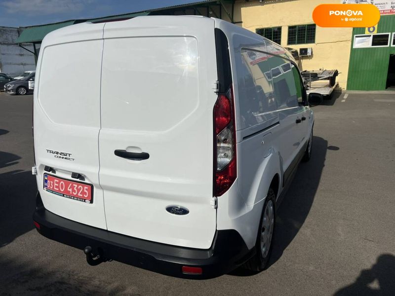 Ford Transit Connect, 2019, Дизель, 1.5 л., 220 тис. км, Вантажний фургон, Білий, Луцьк 102501 фото