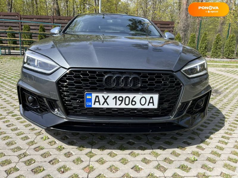 Audi S5, 2017, Бензин, 3 л., 45 тис. км, Купе, Сірий, Київ 45691 фото