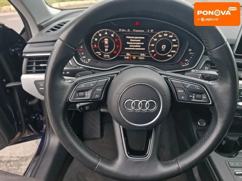 Audi A4, 2019 р., Бензин, 70 тис. км, Седан, Синій, Миколаїв AT-10417442 фото