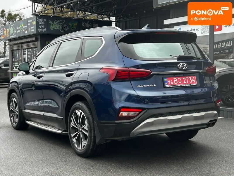 Hyundai Santa FE, 2018 р., Дизель, 95 тис. км, Позашляховик / Кросовер, Синій, Житомир AT-10414631 фото