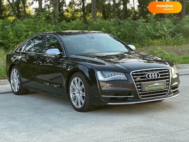 Audi S8, 2013, Бензин, 3.99 л., 147 тыс. км, Седан, Чорный, Киев 115713 фото