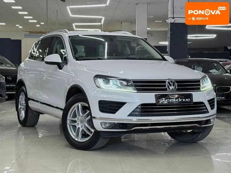 Volkswagen Touareg, 2015 г., Дизель, 242 тыс. км, Внедорожник / Кроссовер, Белый, Николаев AT-10411154 фото