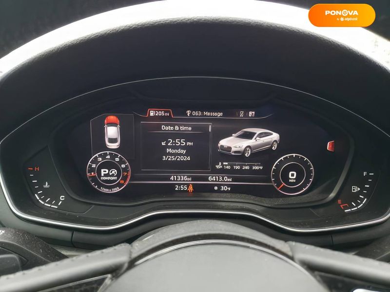 Audi A5 Sportback, 2018, Бензин, 2 л., 66 тис. км, Ліфтбек, Сірий, Коломия Cars-EU-US-KR-35302 фото