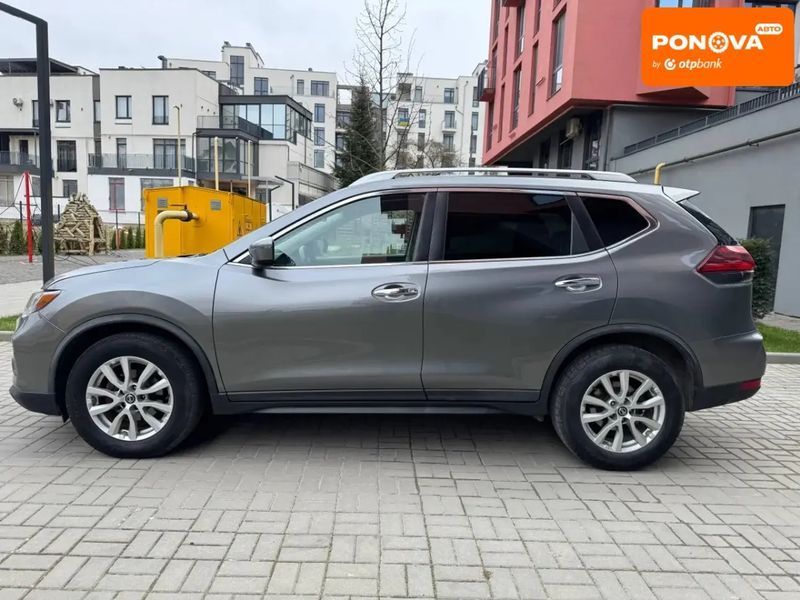 Nissan Rogue, 2017 р., Бензин, 173 тис. км, Позашляховик / Кросовер, Сірий, Львів AT-10418627 фото