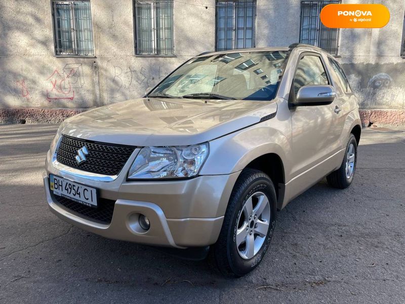 Suzuki Grand Vitara, 2008, Бензин, 2.4 л., 80 тис. км, Позашляховик / Кросовер, Бежевий, Одеса Cars-Pr-62678 фото