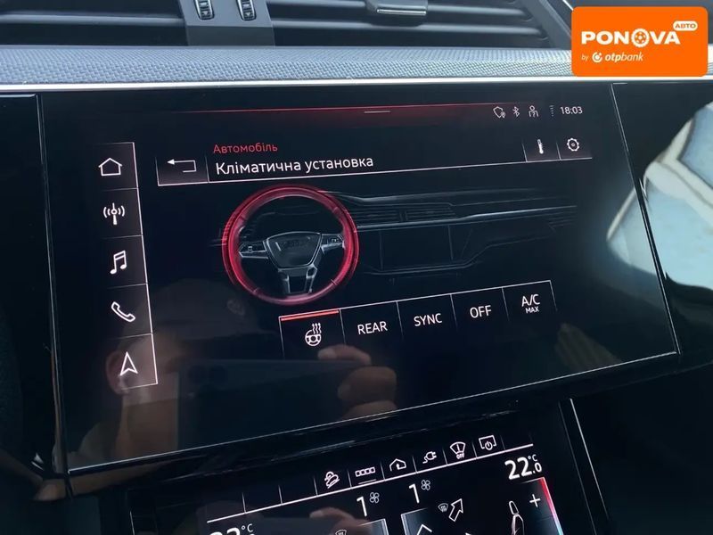 Audi e-tron S Sportback, 2022 р., Електро, 60 тис. км, Позашляховик / Кросовер, Чорний, Сопошин AT-10400029 фото