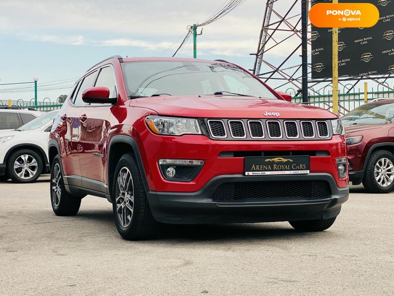 Jeep Compass, 2017, Бензин, 2.36 л., 81 тис. км, Позашляховик / Кросовер, Червоний, Харків 107313 фото