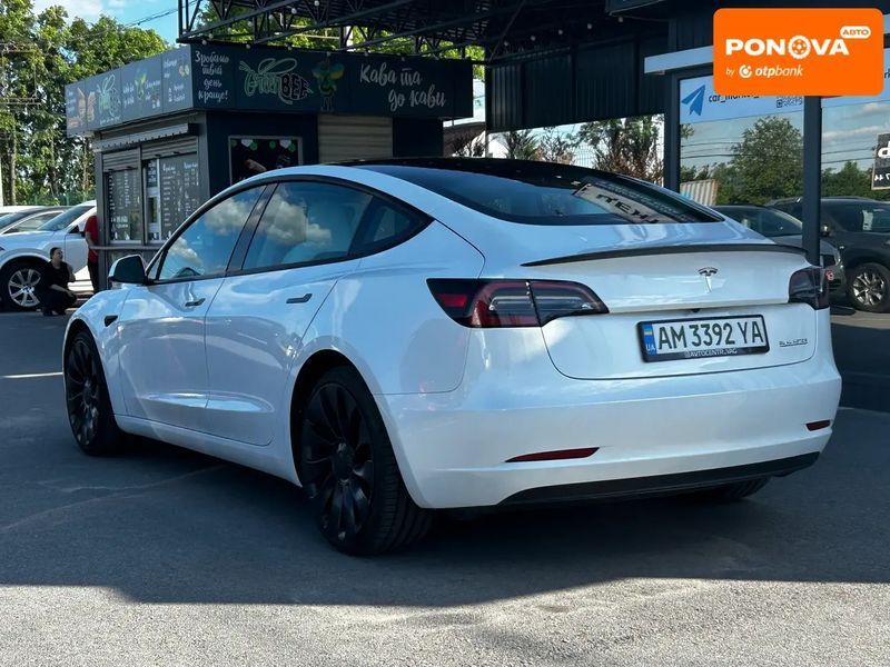 Tesla Model 3, 2023 р., Електро, 5 тис. км, Седан, Білий, Житомир AT-10418011 фото