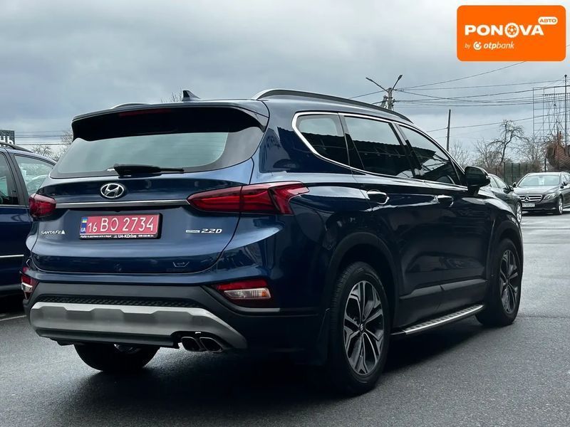 Hyundai Santa FE, 2018 р., Дизель, 95 тис. км, Позашляховик / Кросовер, Синій, Житомир AT-10414631 фото