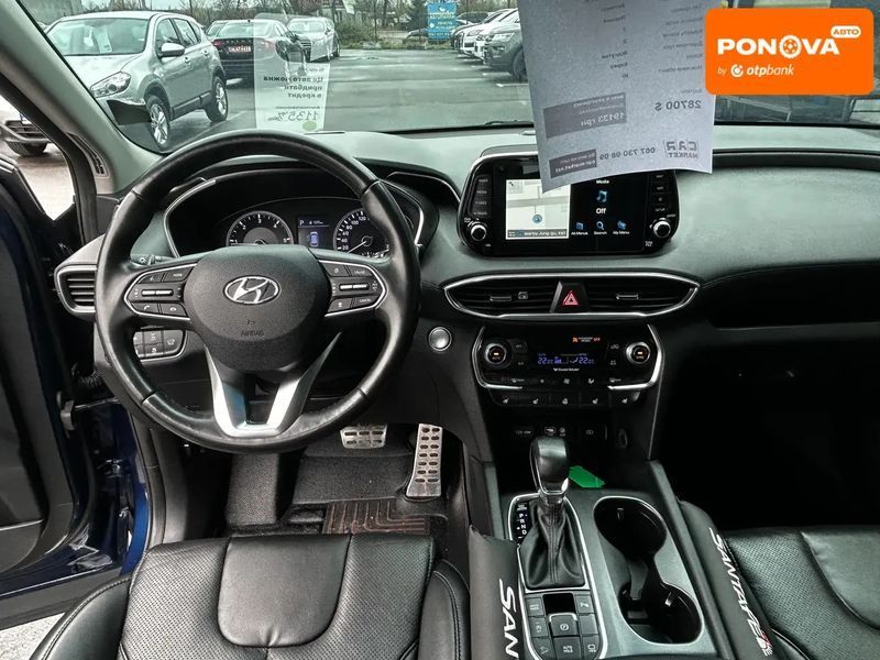 Hyundai Santa FE, 2018 р., Дизель, 95 тис. км, Позашляховик / Кросовер, Синій, Житомир AT-10414631 фото