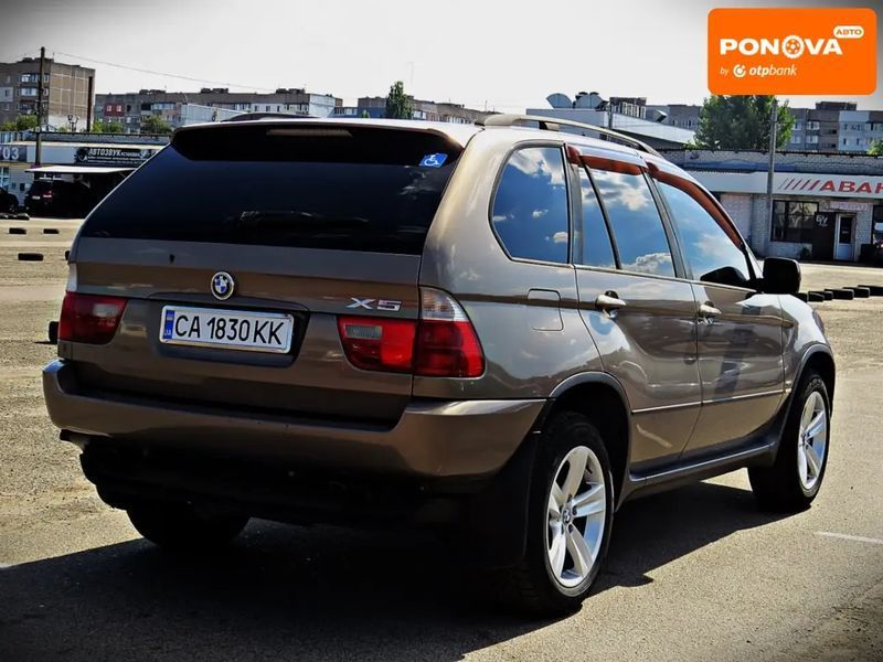 BMW X5, 2004 г., Газ пропан-бутан / Бензин, 319 тыс. км, Внедорожник / Кроссовер, Серый, Черкассы AT-10418330 фото