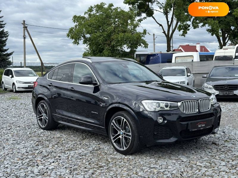 BMW X4, 2015, Дизель, 2.99 л., 208 тыс. км, Внедорожник / Кроссовер, Чорный, Броди 98802 фото