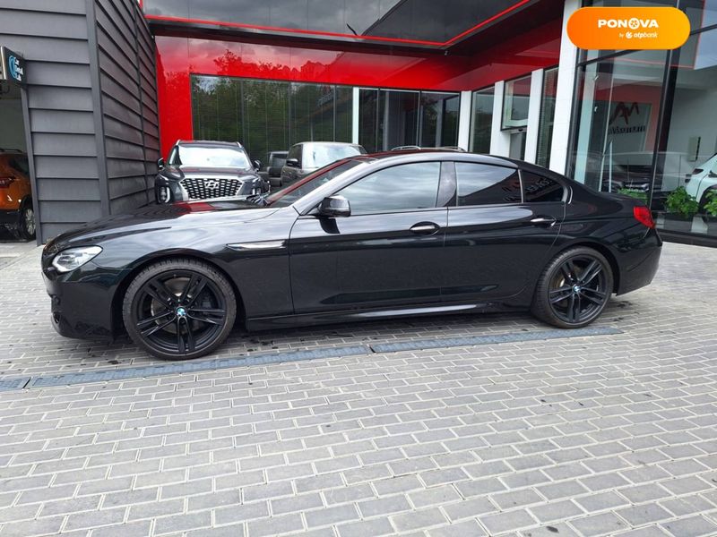 BMW 6 Series, 2015, Бензин, 2.98 л., 115 тис. км, Купе, Чорний, Одеса 46477 фото