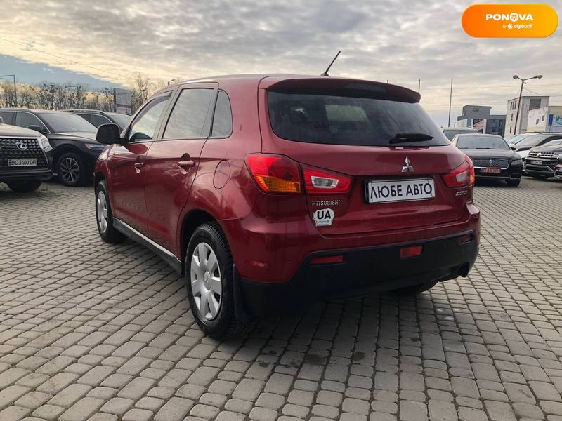 Mitsubishi ASX, 2011, Газ / Бензин, 1.8 л., 153 тис. км, Позашляховик / Кросовер, Червоний, Львів 19705 фото