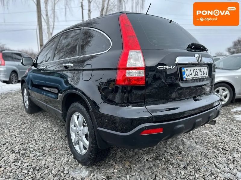 Honda CR-V, 2007 р., Бензин, 347 тис. км, Позашляховик / Кросовер, Чорний, Сміла AT-10410809 фото