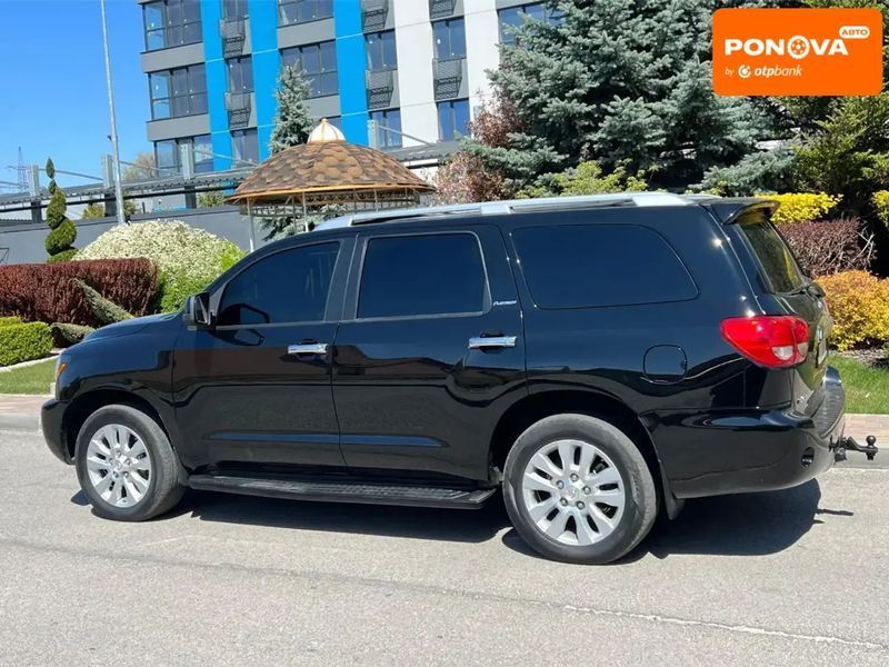 Toyota Sequoia, 2008 р., Газ пропан-бутан / Бензин, 123 тис. км, Позашляховик / Кросовер, Чорний, Дніпро (Дніпропетровськ) AT-10418170 фото