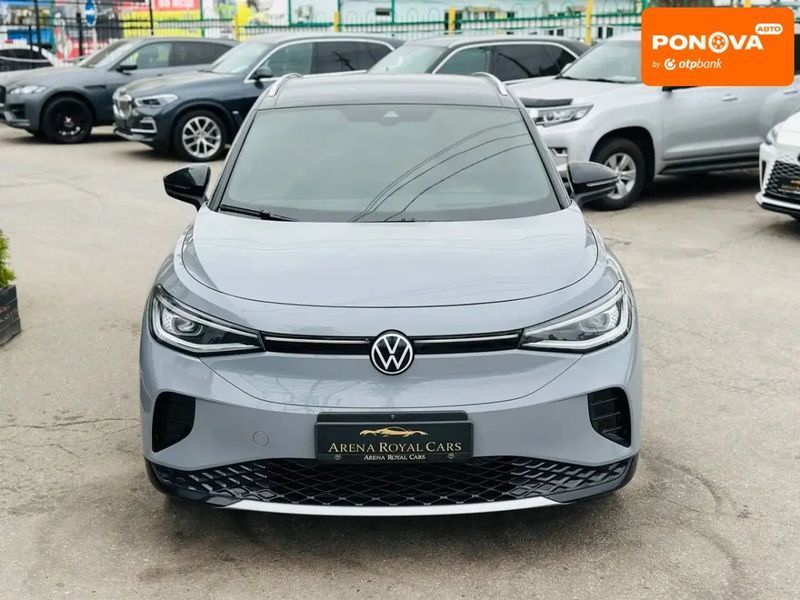 Volkswagen ID.4, 2022 р., Електро, 74 тис. км, Позашляховик / Кросовер, Сірий, Харків AT-10403192 фото