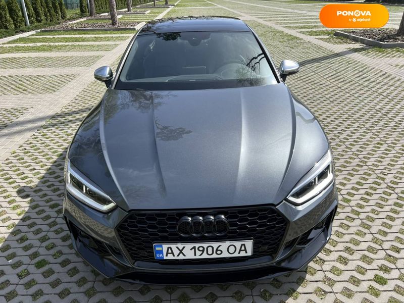 Audi S5, 2017, Бензин, 3 л., 45 тис. км, Купе, Сірий, Київ 45691 фото