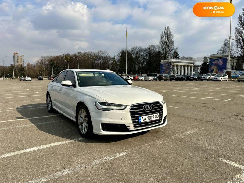 Audi A6, 2016, Дизель, 1.97 л., 106 тыс. км, Седан, Белый, Киев Cars-Pr-64960 фото