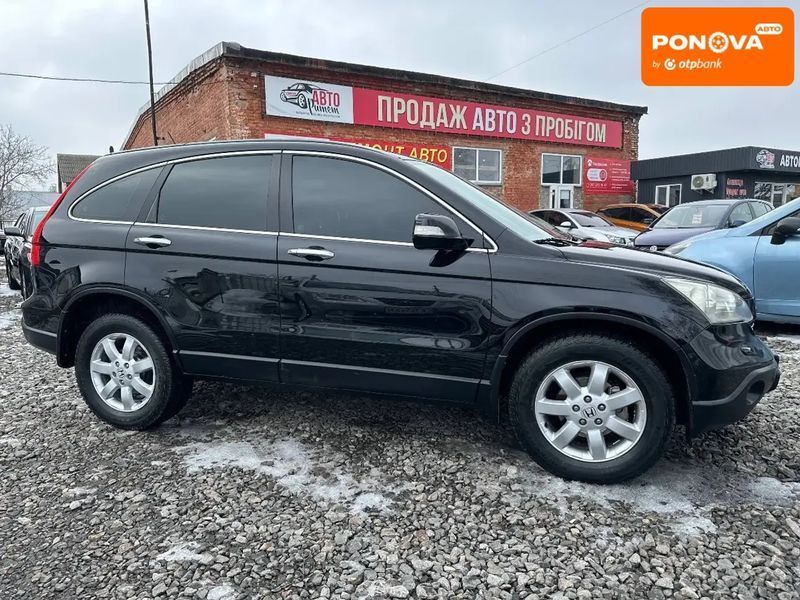 Honda CR-V, 2007 р., Бензин, 347 тис. км, Позашляховик / Кросовер, Чорний, Сміла AT-10410809 фото