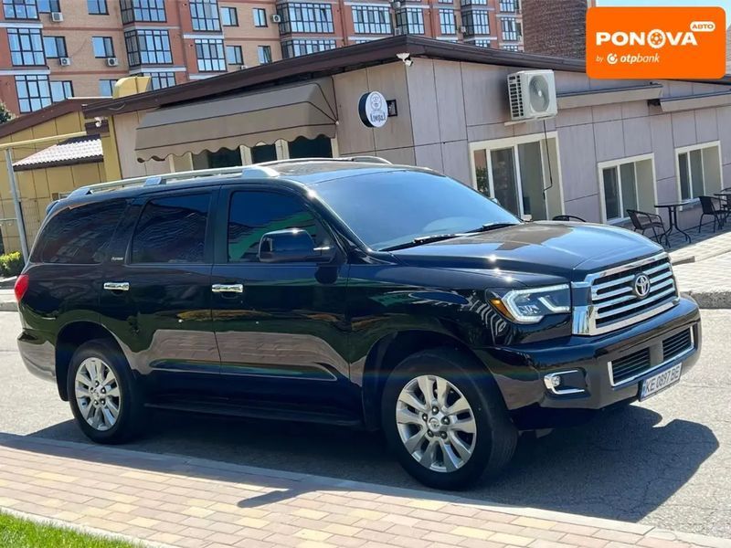 Toyota Sequoia, 2008 р., Газ пропан-бутан / Бензин, 123 тис. км, Позашляховик / Кросовер, Чорний, Дніпро (Дніпропетровськ) AT-10418170 фото