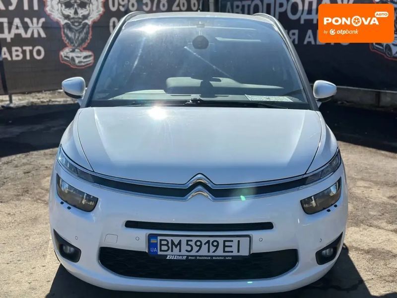 Citroen C4 Picasso, 2015 р., Дизель, 218 тис. км, Хетчбек, Білий, Вінниця AT-10412448 фото