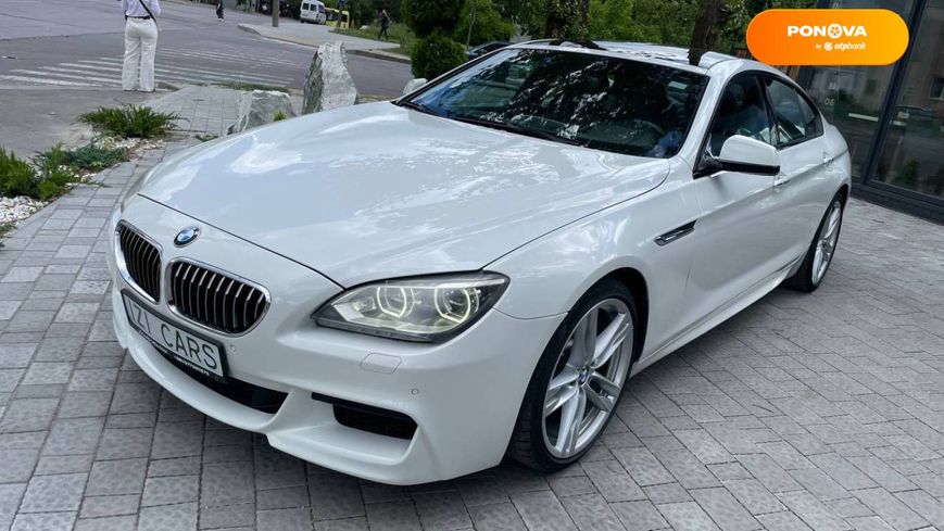 BMW 6 Series Gran Coupe, 2014, Бензин, 2.98 л., 80 тис. км, Купе, Білий, Львів 45217 фото