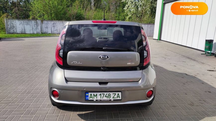 Kia Soul, 2015, Електро, 136 тис. км, Позашляховик / Кросовер, Сірий, Житомир Cars-Pr-66732 фото