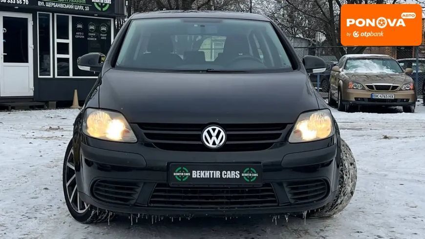 Volkswagen Golf Plus, 2007 р., Бензин, 185 тис. км, Мінівен, Чорний, Полтава AT-10411240 фото