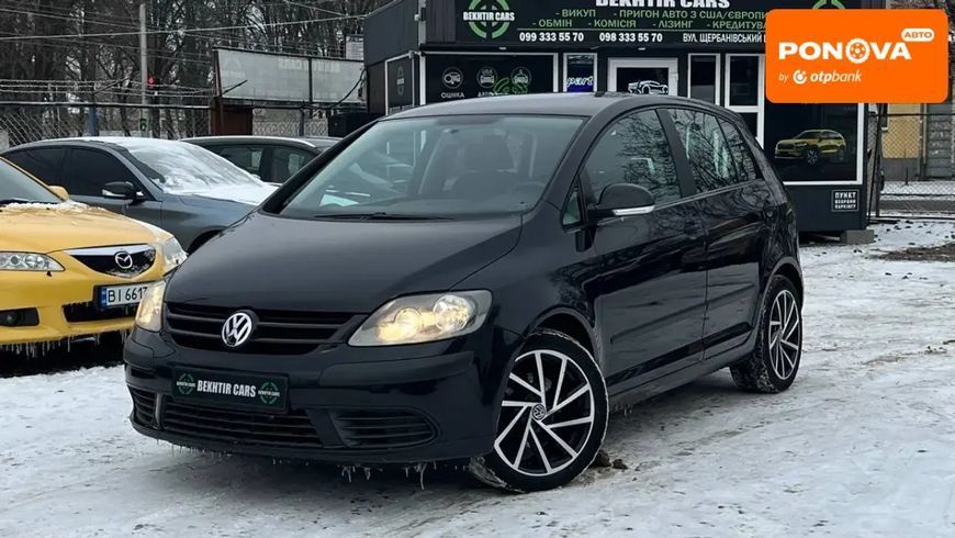 Volkswagen Golf Plus, 2007 р., Бензин, 185 тис. км, Мінівен, Чорний, Полтава AT-10411240 фото