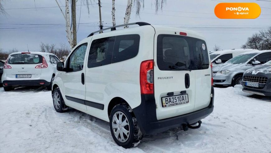 Peugeot Bipper, 2011, Дизель, 1.3 л., 323 тыс. км, Минивен, Белый, Смела 10914 фото