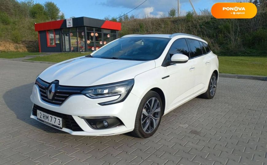 Renault Megane, 2016, Дизель, 1.6 л., 217 тыс. км, Универсал, Белый, Тернополь Cars-Pr-68661 фото