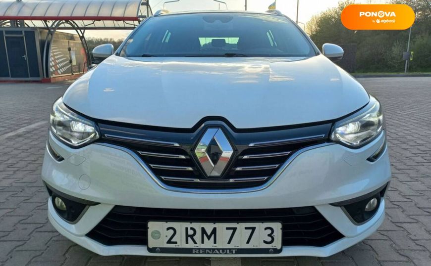 Renault Megane, 2016, Дизель, 1.6 л., 217 тыс. км, Универсал, Белый, Тернополь Cars-Pr-68661 фото